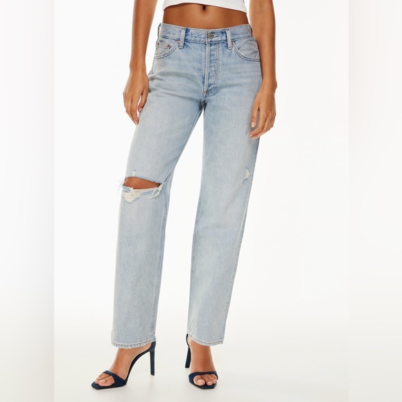 Aritzia Denim Forum The '90s Joni Lo-rise Loose Jean, size 30 - Picture 2 of 13